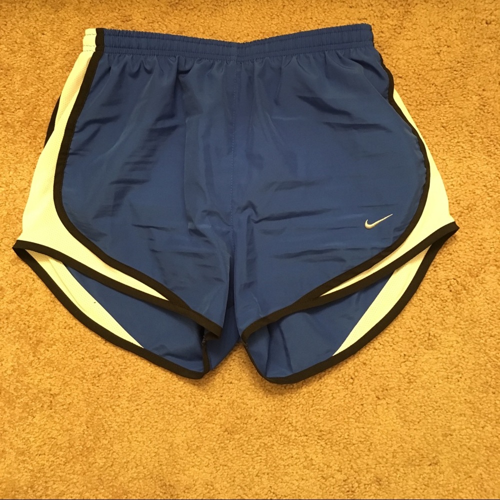 EUC Small Nike tempo dri fit shorts royal blue